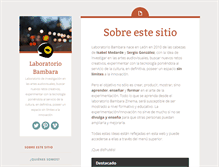 Tablet Screenshot of laboratorio.bambarazinema.com